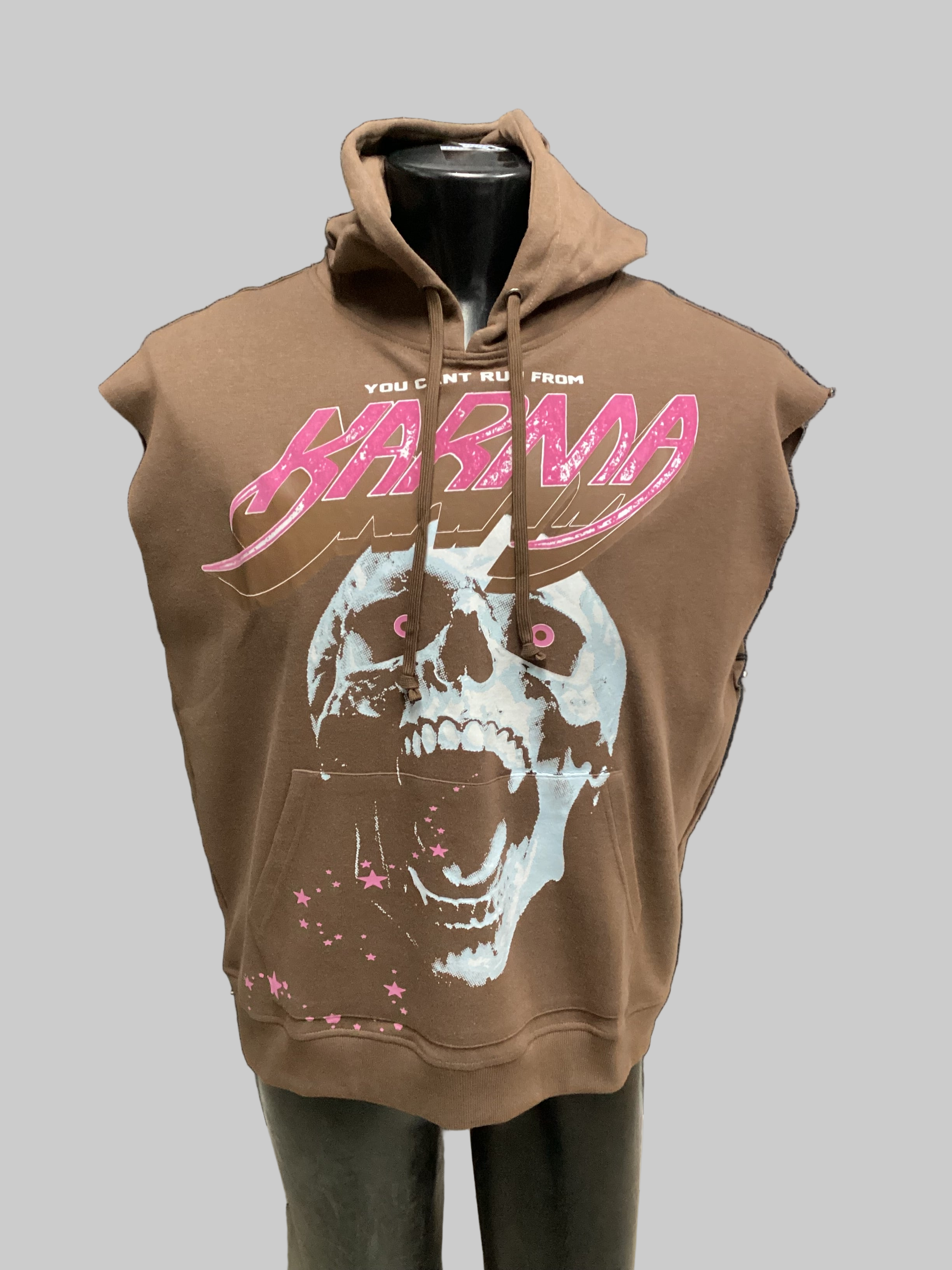 Karma Sleeveless hoodie